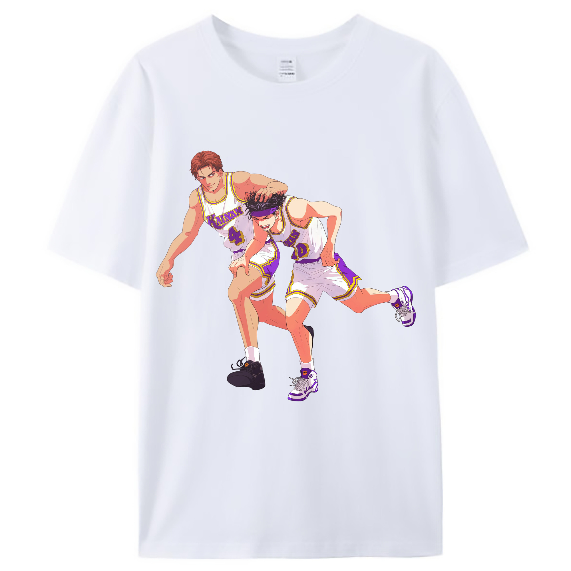 （画像用） SLAM DUNK／スラムダンク レディースカジュアルプリントTシャツ（綿100％）