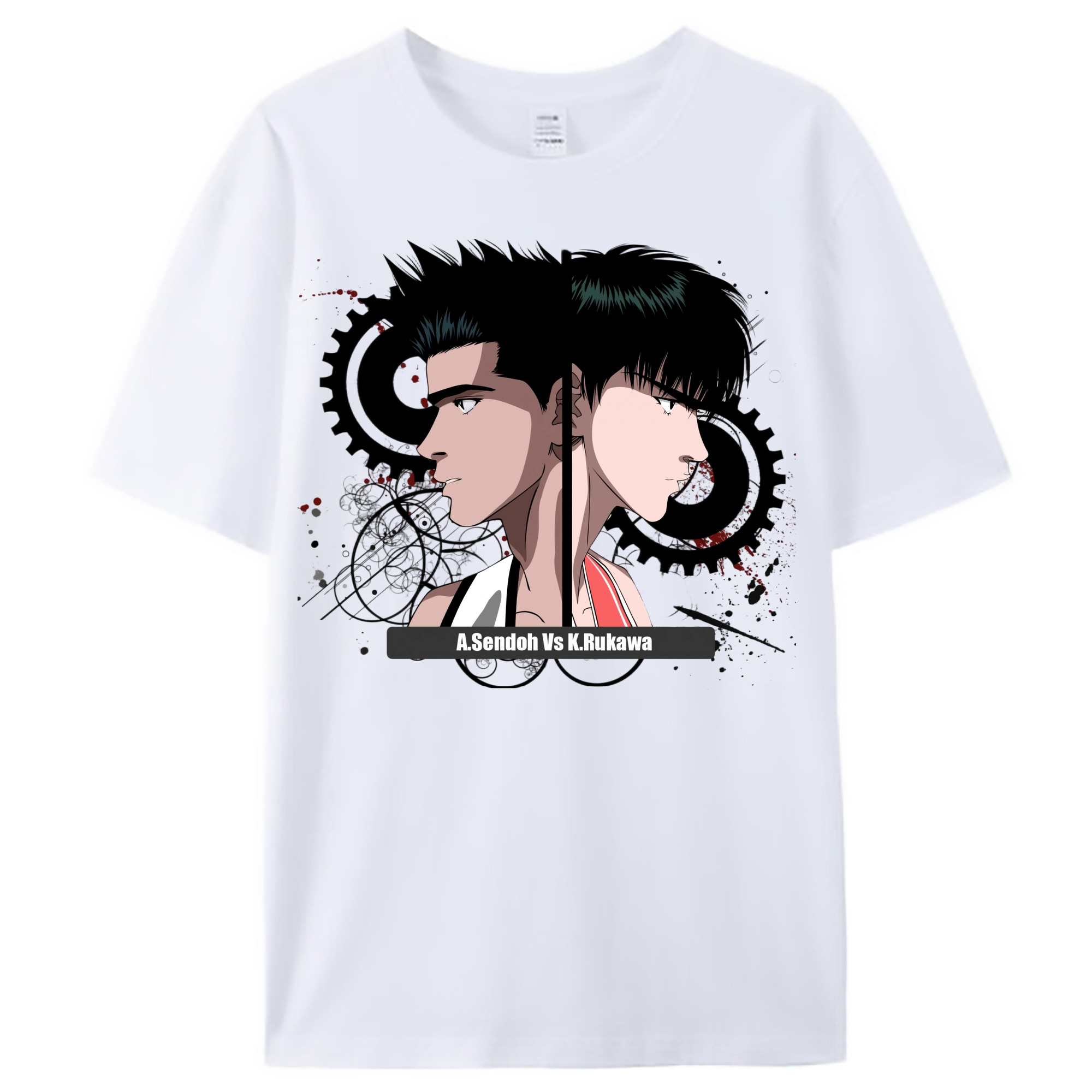 （画像用） SLAM DUNK／スラムダンク レディースカジュアルプリントTシャツ（綿100％）