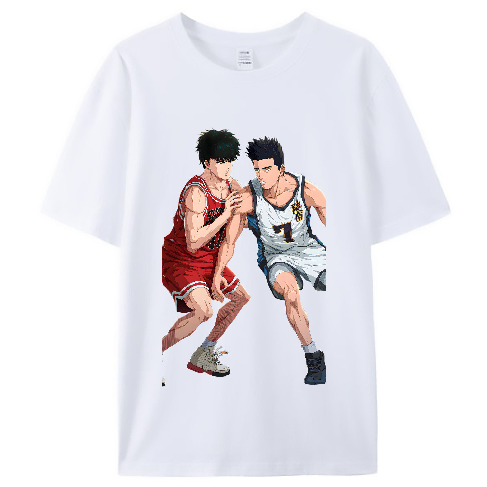 （画像用） SLAM DUNK／スラムダンク レディースカジュアルプリントTシャツ（綿100％）