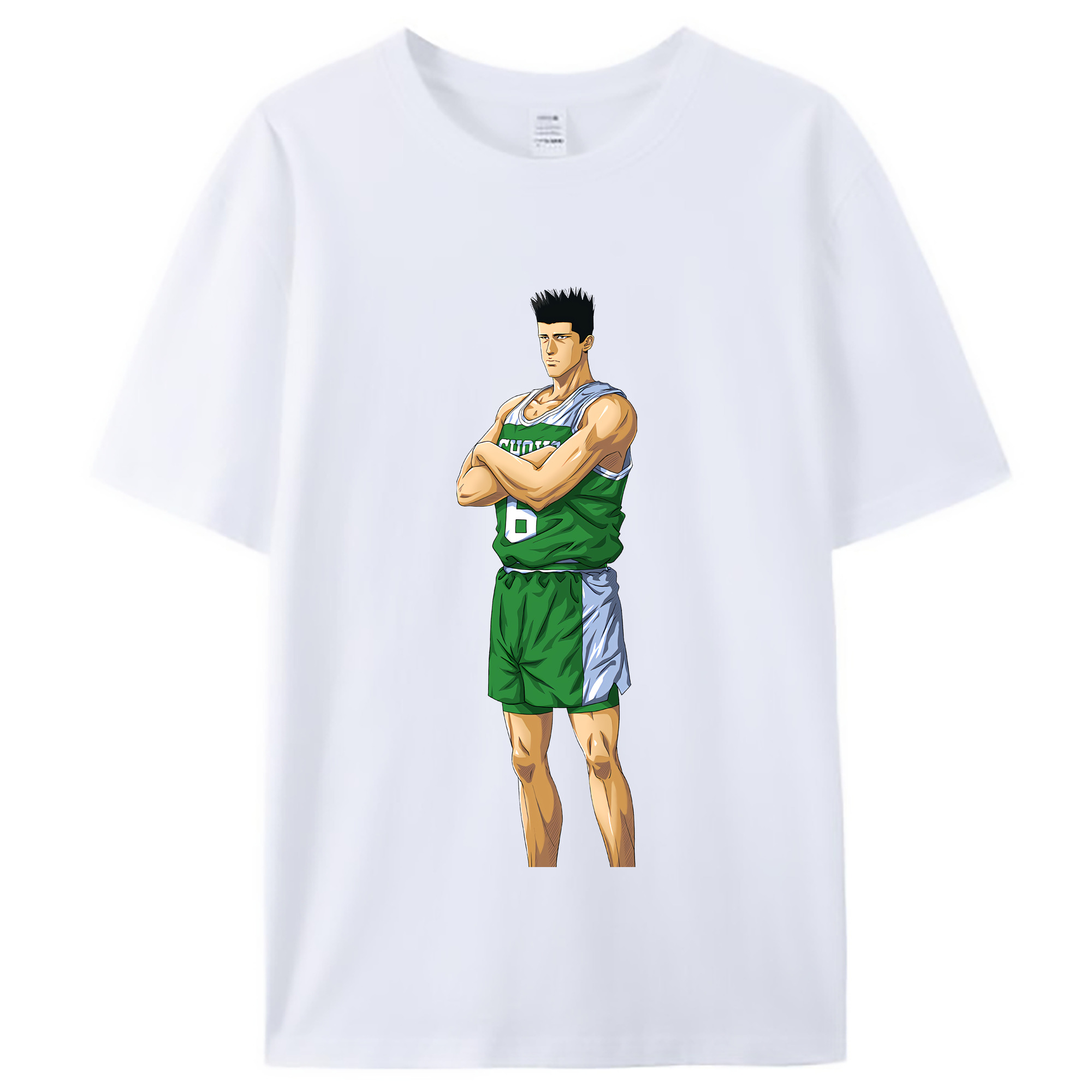 （画像用） SLAM DUNK／スラムダンク レディースカジュアルプリントTシャツ（綿100％）