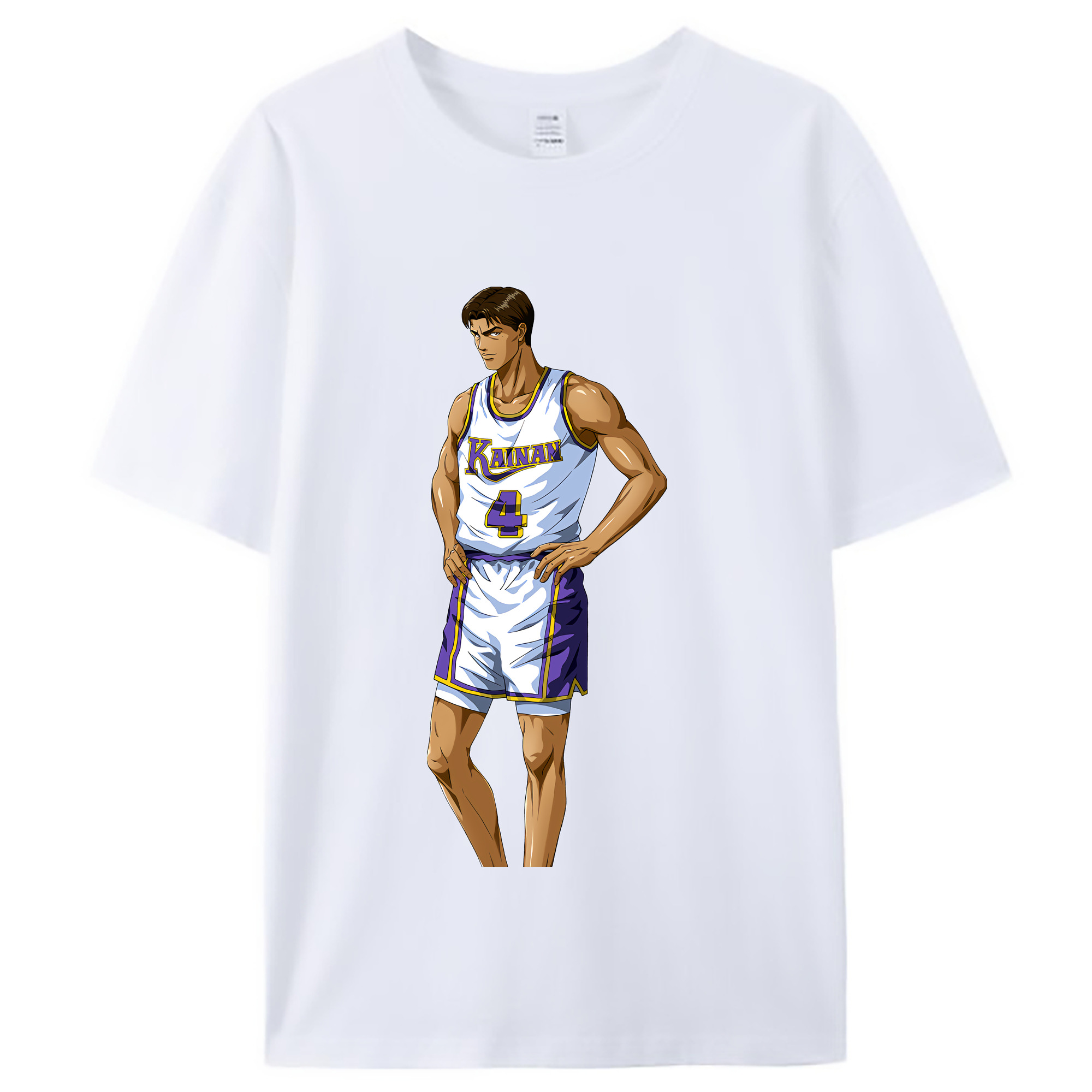 （画像用） SLAM DUNK／スラムダンク レディースカジュアルプリントTシャツ（綿100％）