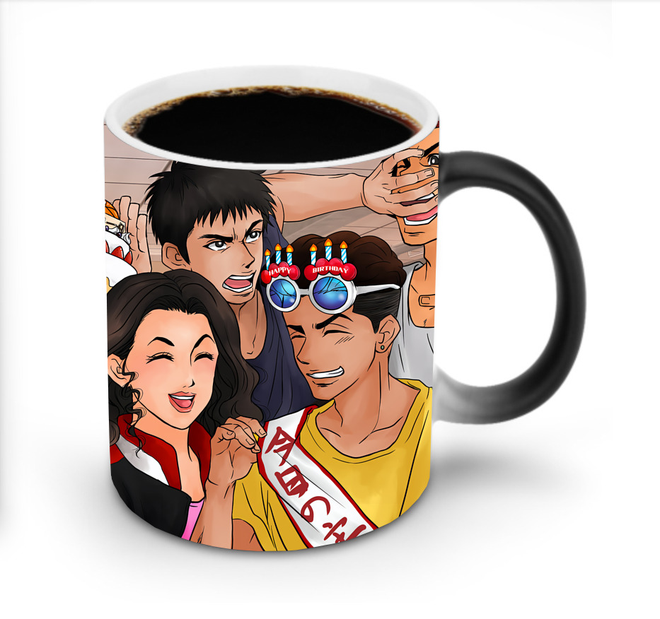 SLAM DUNK／スラムダンク 温度変色マグカップ