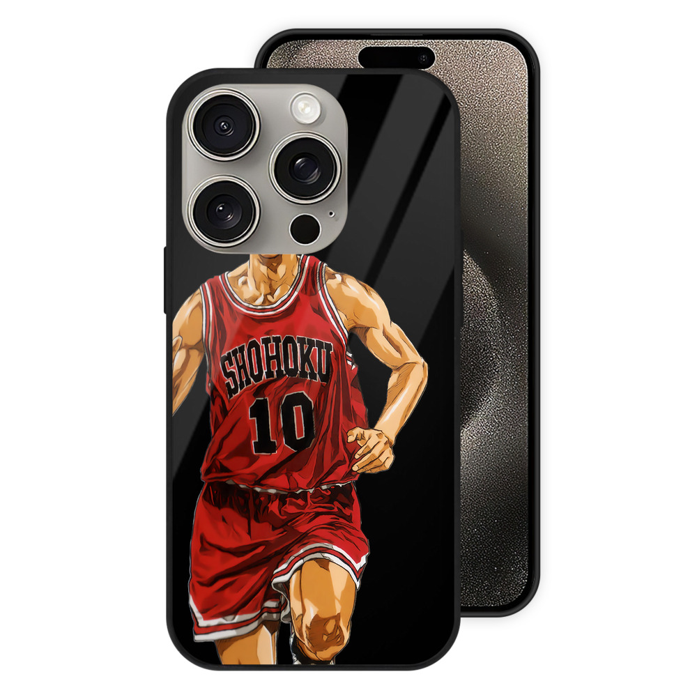 （画像用） SLAM DUNK／スラムダンク 【iPhone15Pro対応】スマホケース 耐衝撃＆黄変防止 背面ガラス