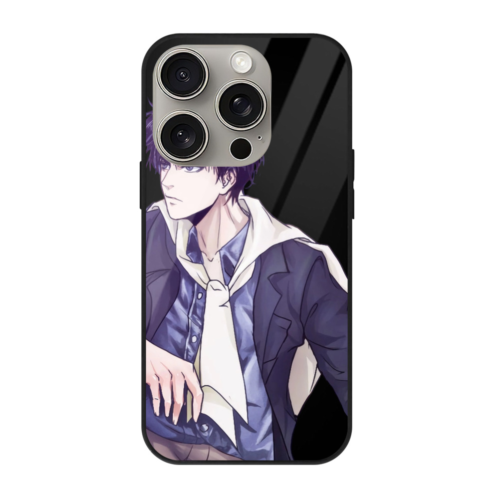 （画像用） SLAM DUNK／スラムダンク 【iPhone15Pro対応】スマホケース 耐衝撃＆黄変防止 背面ガラス