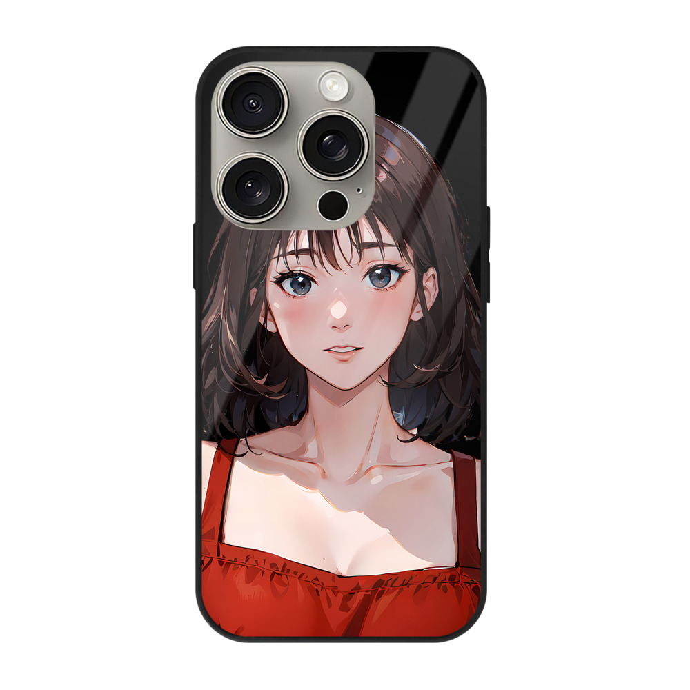 （画像用） SLAM DUNK／スラムダンク 【iPhone15Pro対応】スマホケース 耐衝撃＆黄変防止 背面ガラス