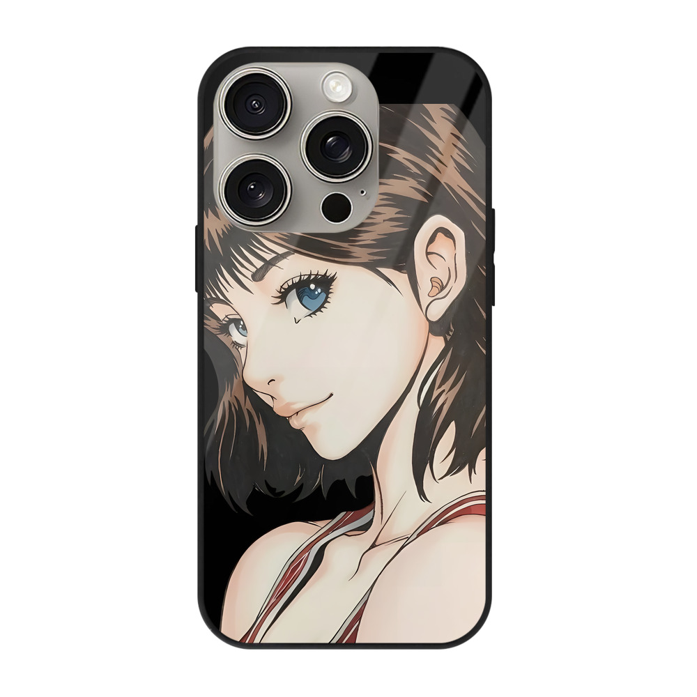 （画像用） SLAM DUNK／スラムダンク 【iPhone15Pro対応】スマホケース 耐衝撃＆黄変防止 背面ガラス