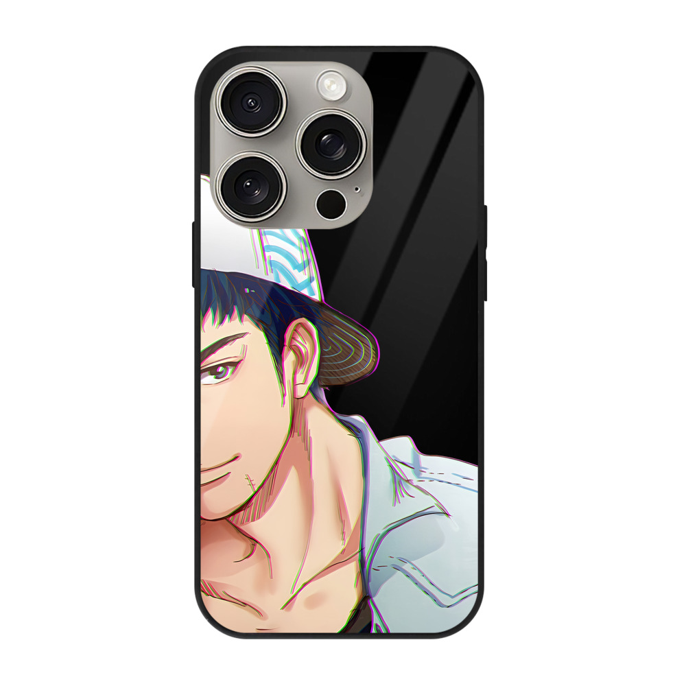 （画像用） SLAM DUNK／スラムダンク 【iPhone15Pro対応】スマホケース 耐衝撃＆黄変防止 背面ガラス