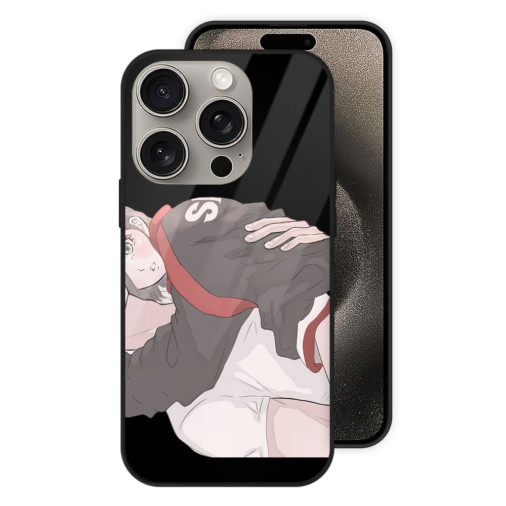 （画像用） SLAM DUNK／スラムダンク 【iPhone15Pro対応】スマホケース 耐衝撃＆黄変防止 背面ガラス