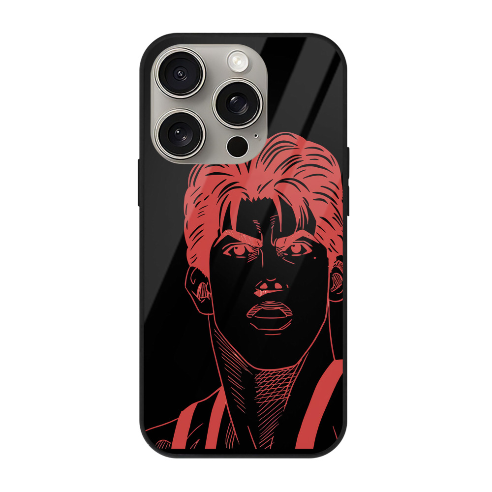 （画像用） SLAM DUNK／スラムダンク 【iPhone15Pro対応】スマホケース 耐衝撃＆黄変防止 背面ガラス