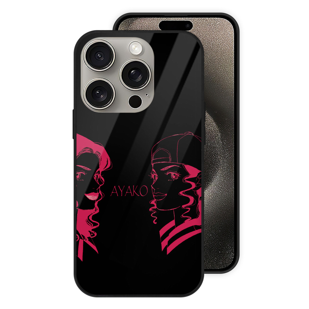 （画像用） SLAM DUNK／スラムダンク 【iPhone15Pro対応】スマホケース 耐衝撃＆黄変防止 背面ガラス