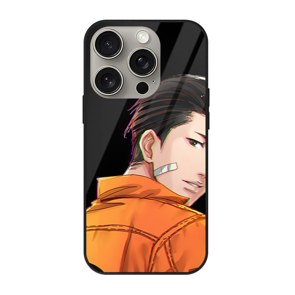 （画像用） SLAM DUNK／スラムダンク 【iPhone15Pro対応】スマホケース 耐衝撃＆黄変防止 背面ガラス