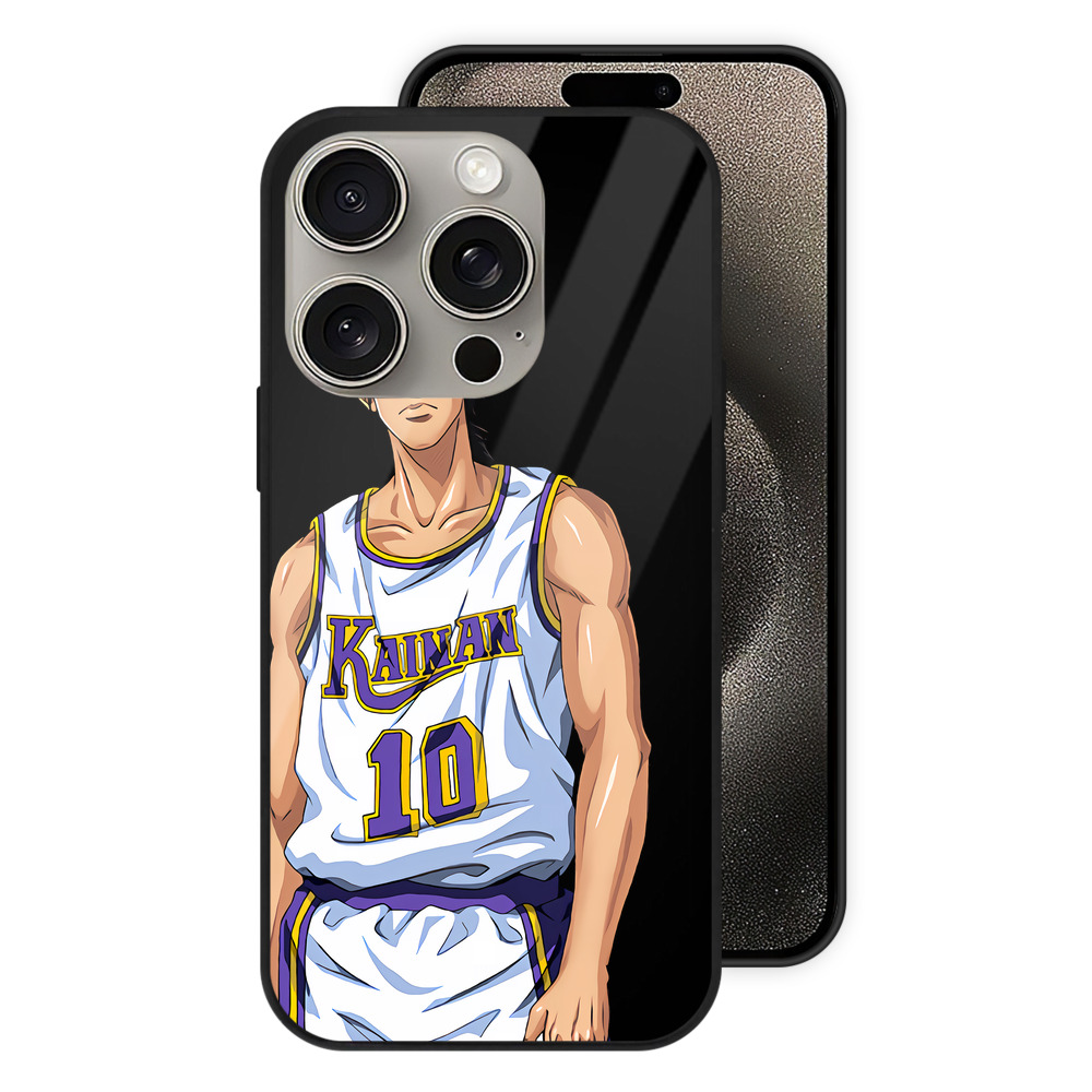 （画像用） SLAM DUNK／スラムダンク 【iPhone15Pro対応】スマホケース 耐衝撃＆黄変防止 背面ガラス