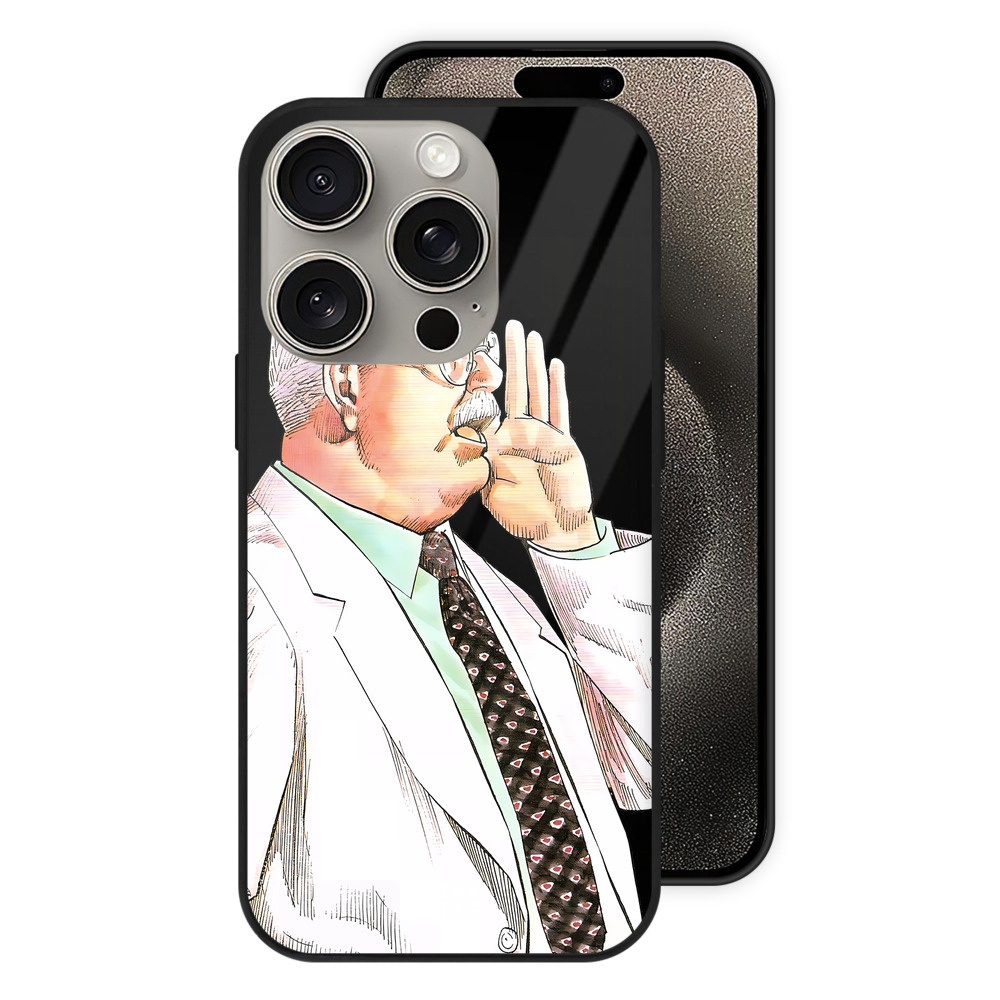 （画像用） SLAM DUNK／スラムダンク 【iPhone15Pro対応】スマホケース 耐衝撃＆黄変防止 背面ガラス