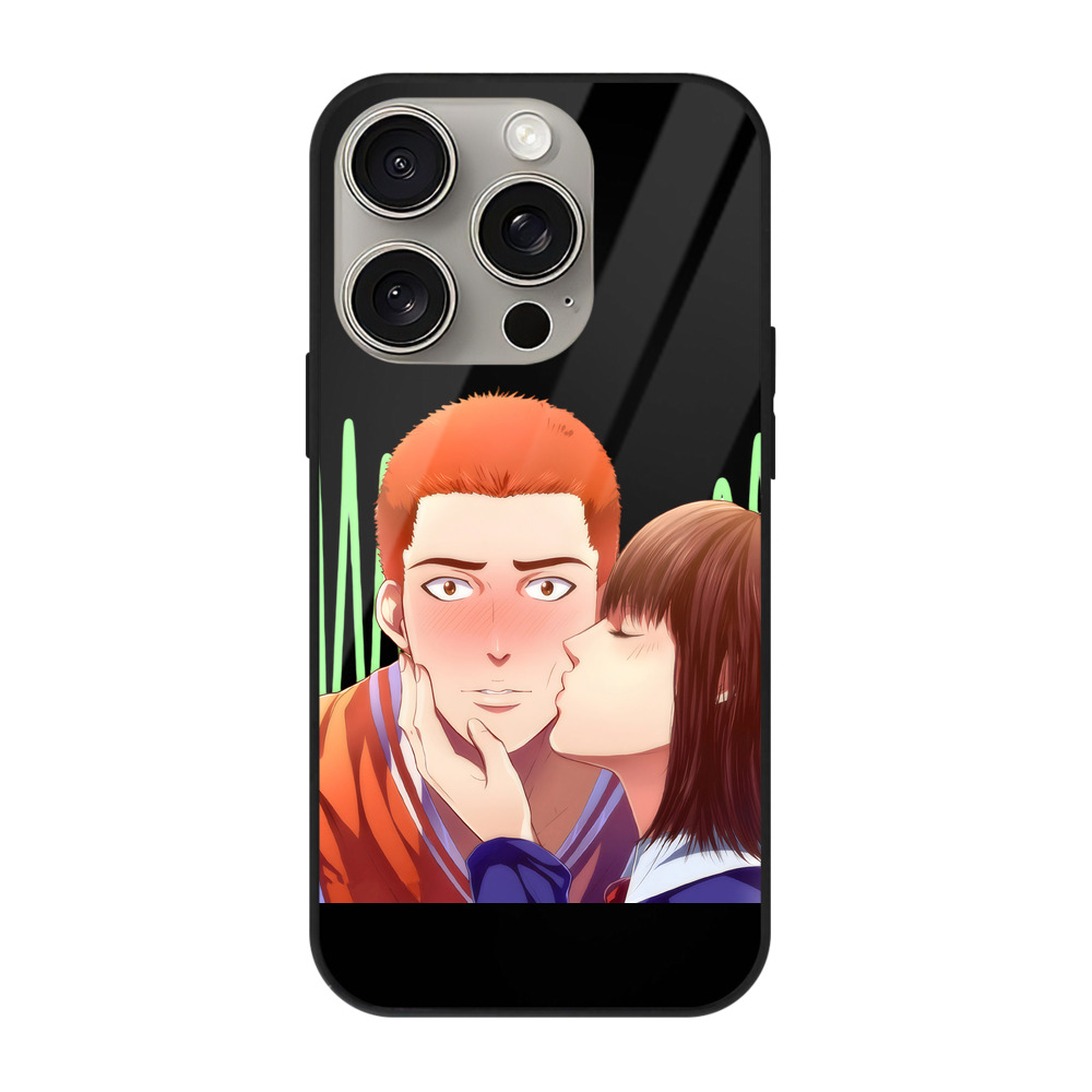 （画像用） SLAM DUNK／スラムダンク 【iPhone15Pro対応】スマホケース 耐衝撃＆黄変防止 背面ガラス