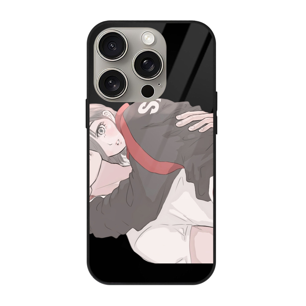 （画像用） SLAM DUNK／スラムダンク 【iPhone15Pro対応】スマホケース 耐衝撃＆黄変防止 背面ガラス