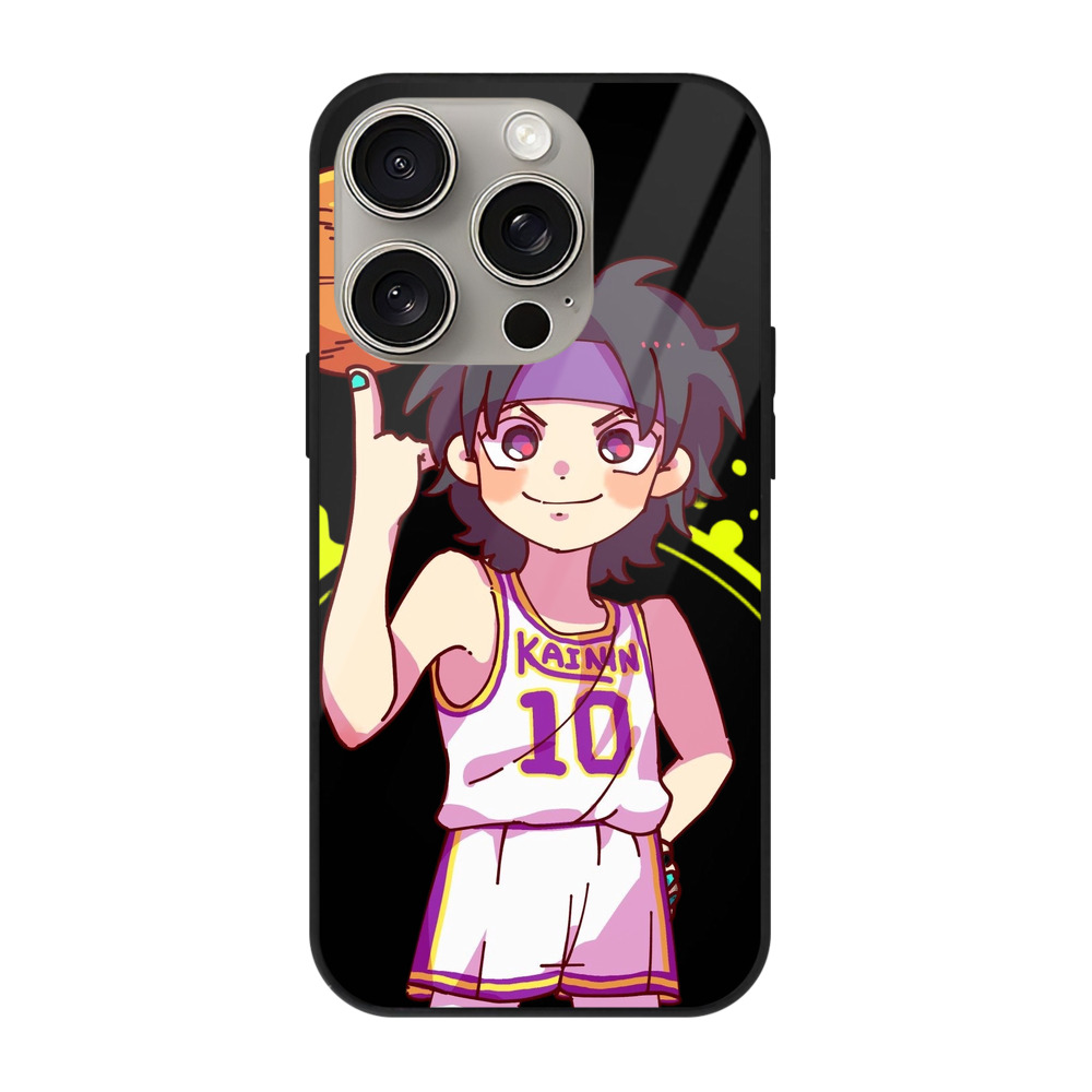（画像用） SLAM DUNK／スラムダンク 【iPhone15Pro対応】スマホケース 耐衝撃＆黄変防止 背面ガラス