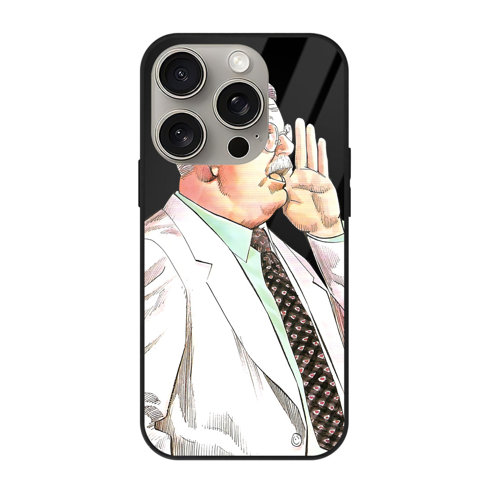 （画像用） SLAM DUNK／スラムダンク 【iPhone15Pro対応】スマホケース 耐衝撃＆黄変防止 背面ガラス