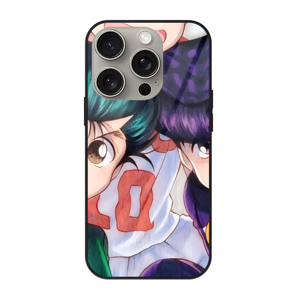 （画像用） SLAM DUNK／スラムダンク 【iPhone15Pro対応】スマホケース 耐衝撃＆黄変防止 背面ガラス