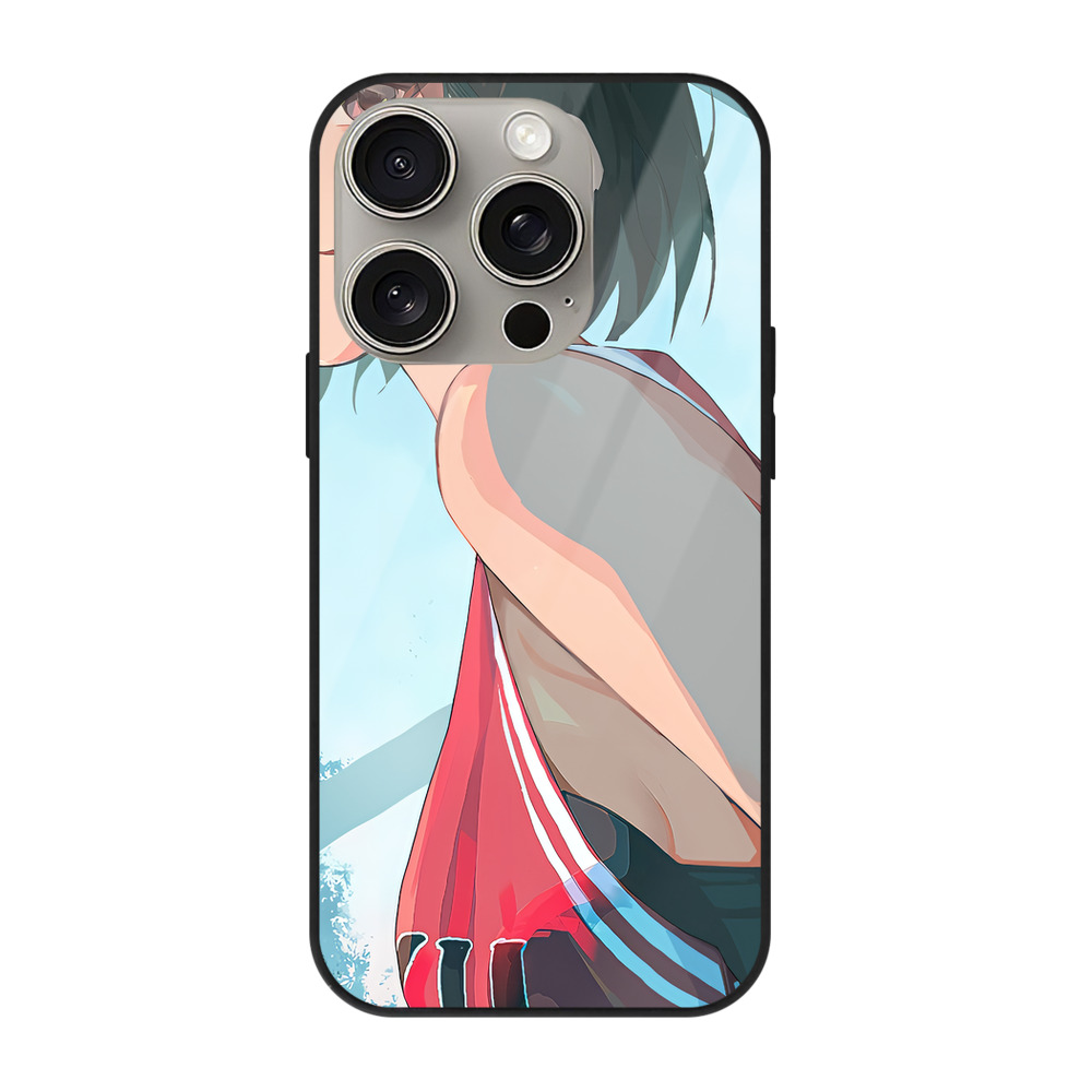 （画像用） SLAM DUNK／スラムダンク 【iPhone15Pro対応】スマホケース 耐衝撃＆黄変防止 背面ガラス