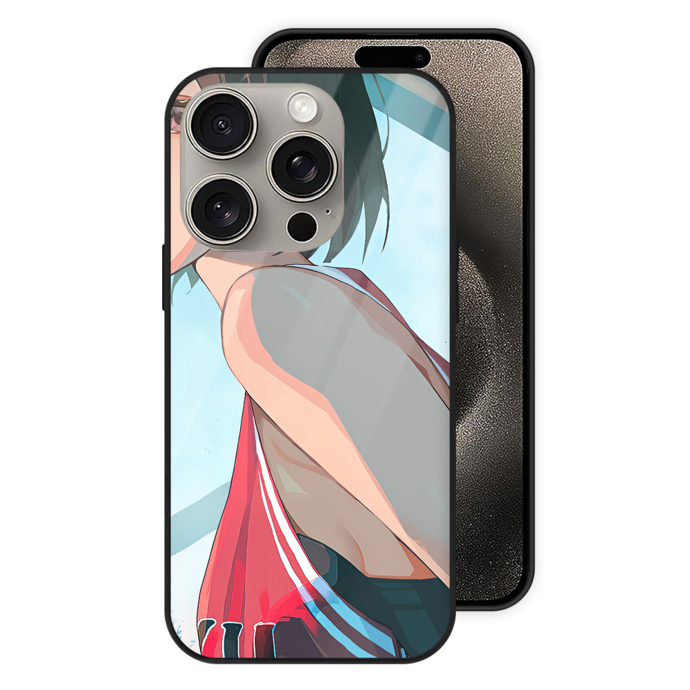 SLAM DUNK／スラムダンク 【iPhone15Pro対応】スマホケース 耐衝撃＆黄変防止 背面ガラス