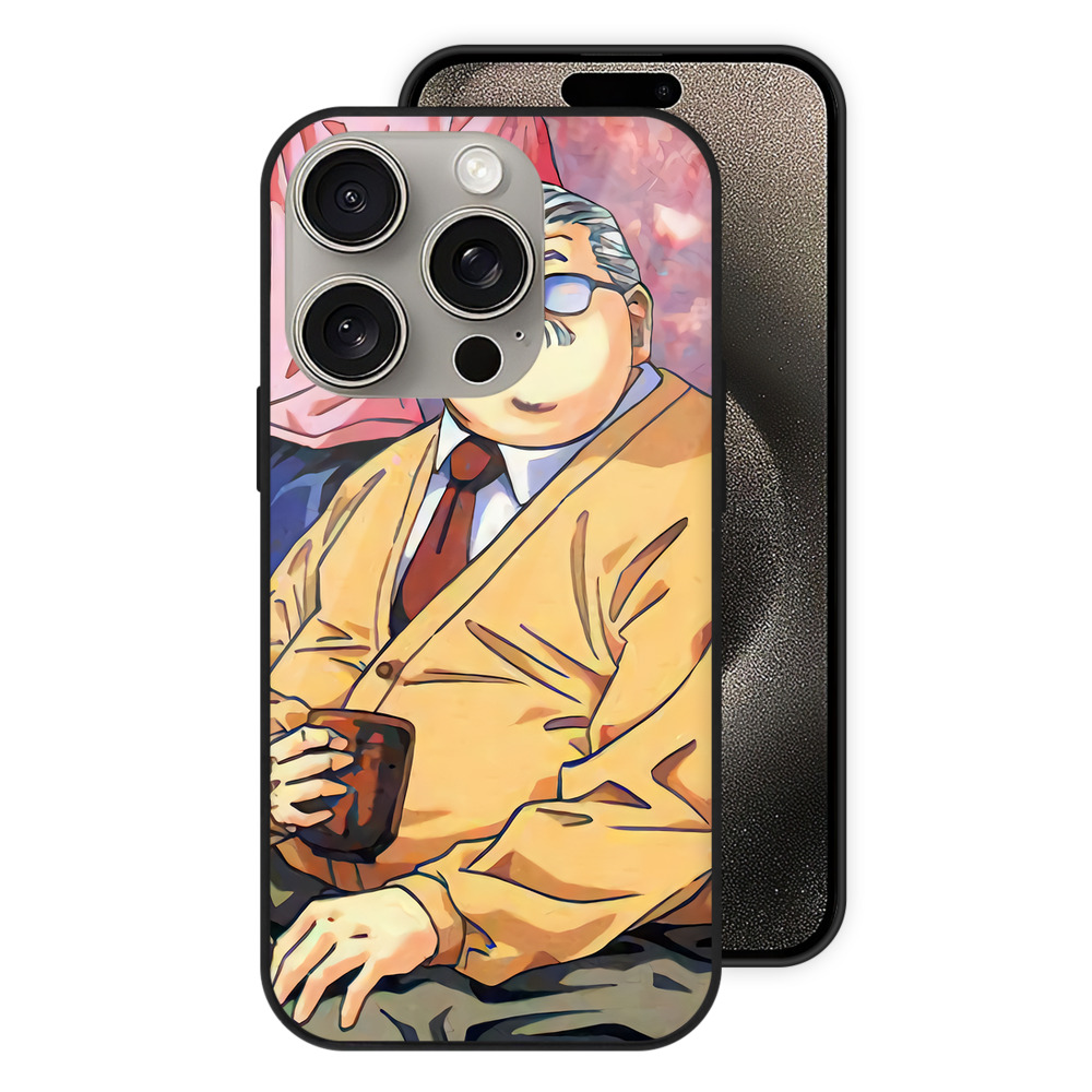 SLAM DUNK／スラムダンク 【iPhone15Pro対応】スマホケース 耐衝撃＆黄変防止 背面ガラス