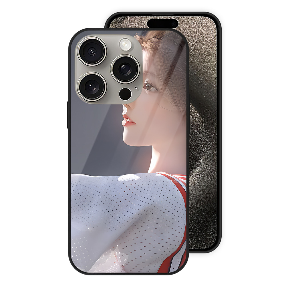 SLAM DUNK／スラムダンク 【iPhone15Pro対応】スマホケース 耐衝撃＆黄変防止 背面ガラス
