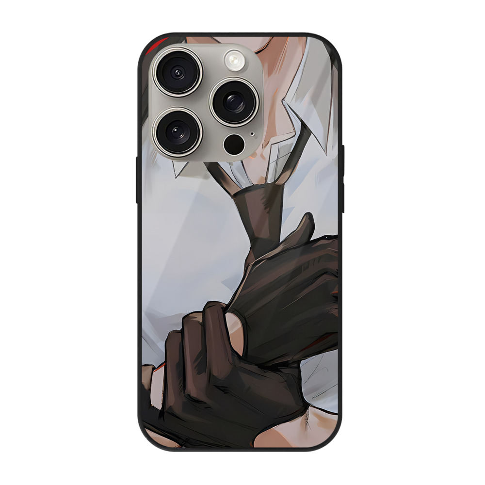 SLAM DUNK／スラムダンク 【iPhone15Pro対応】スマホケース 耐衝撃＆黄変防止 背面ガラス