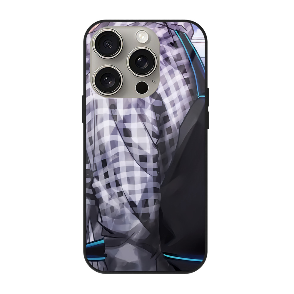 （画像用） SLAM DUNK／スラムダンク 【iPhone15Pro対応】スマホケース 耐衝撃＆黄変防止 背面ガラス