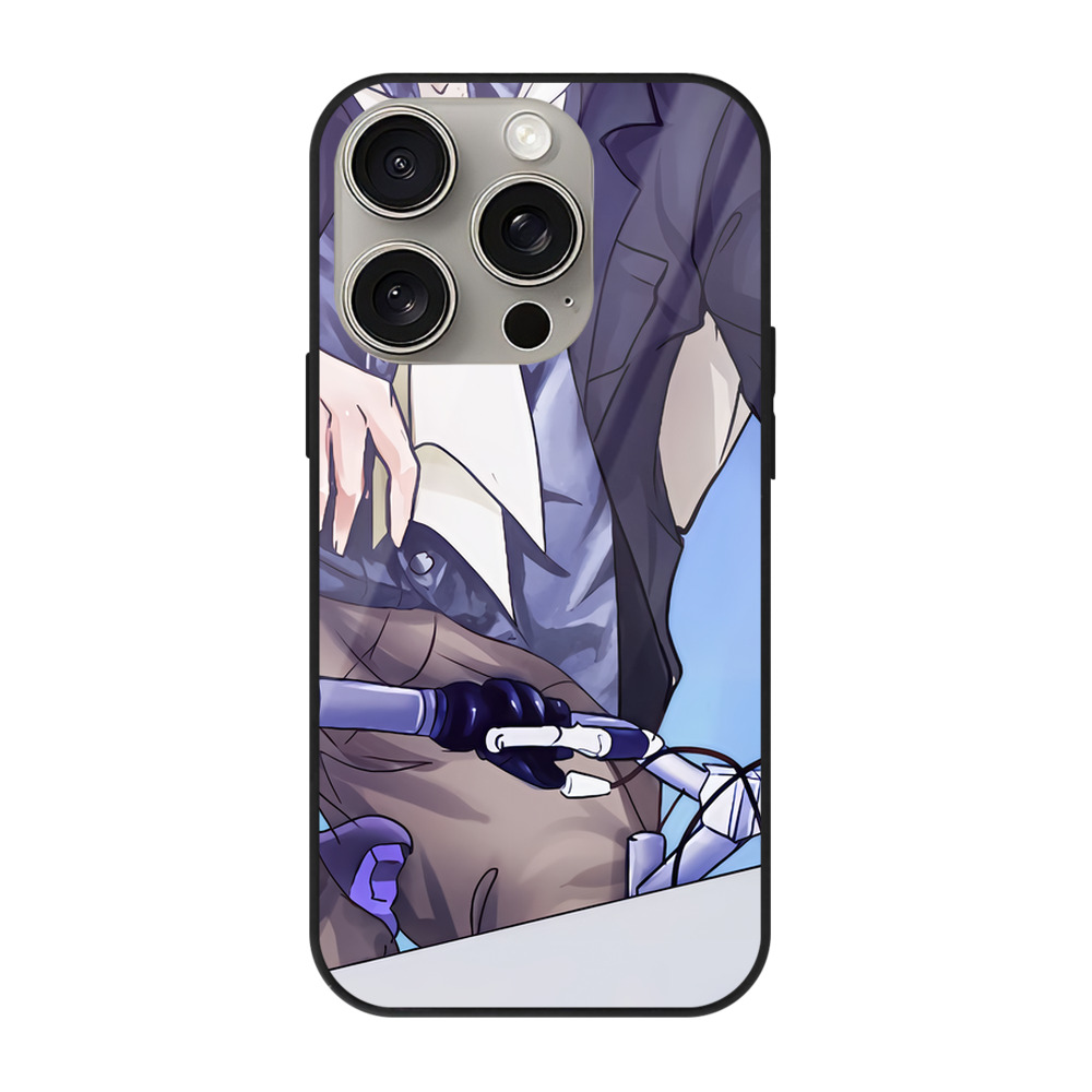 SLAM DUNK／スラムダンク 【iPhone15Pro対応】スマホケース 耐衝撃＆黄変防止 背面ガラス
