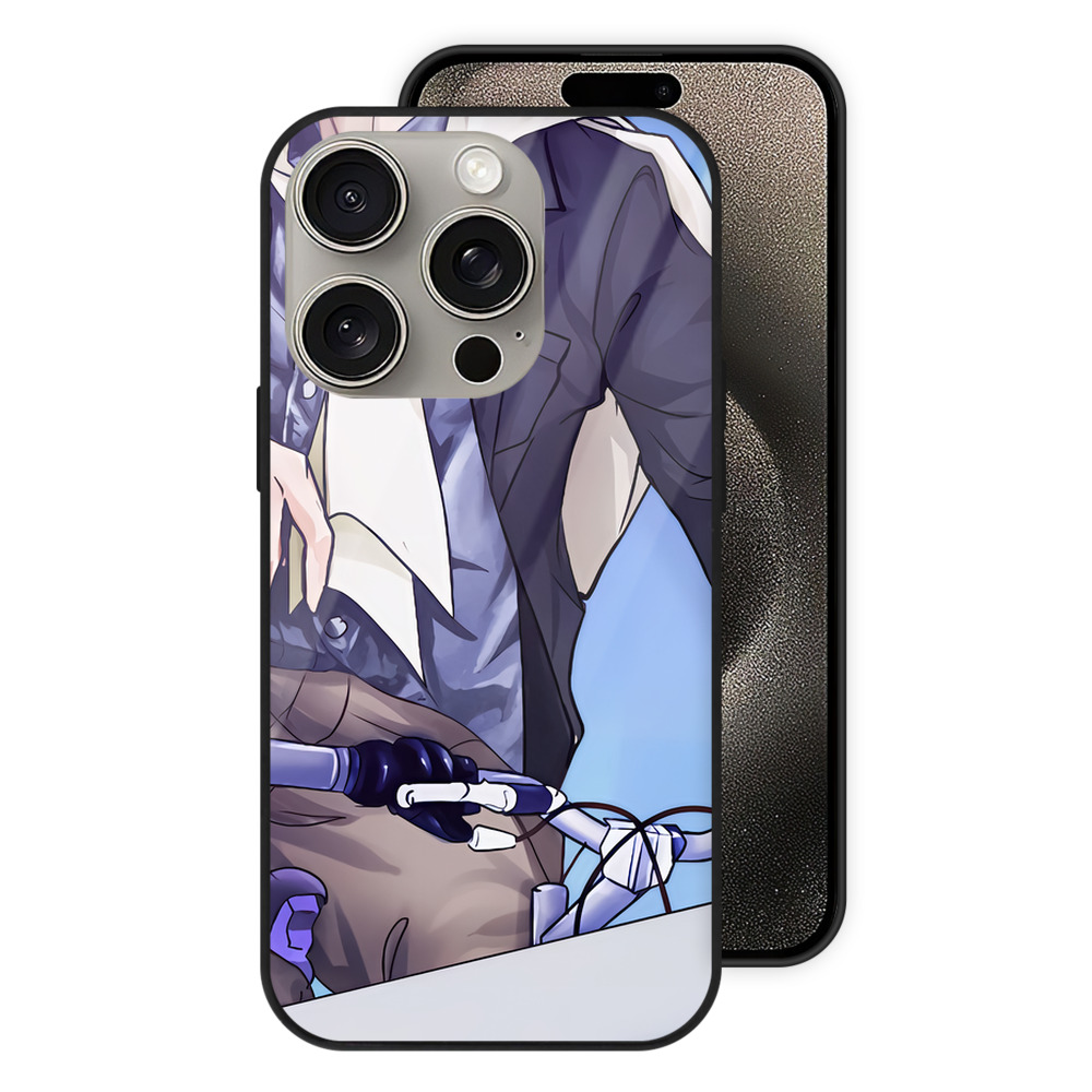 SLAM DUNK／スラムダンク 【iPhone15Pro対応】スマホケース 耐衝撃＆黄変防止 背面ガラス