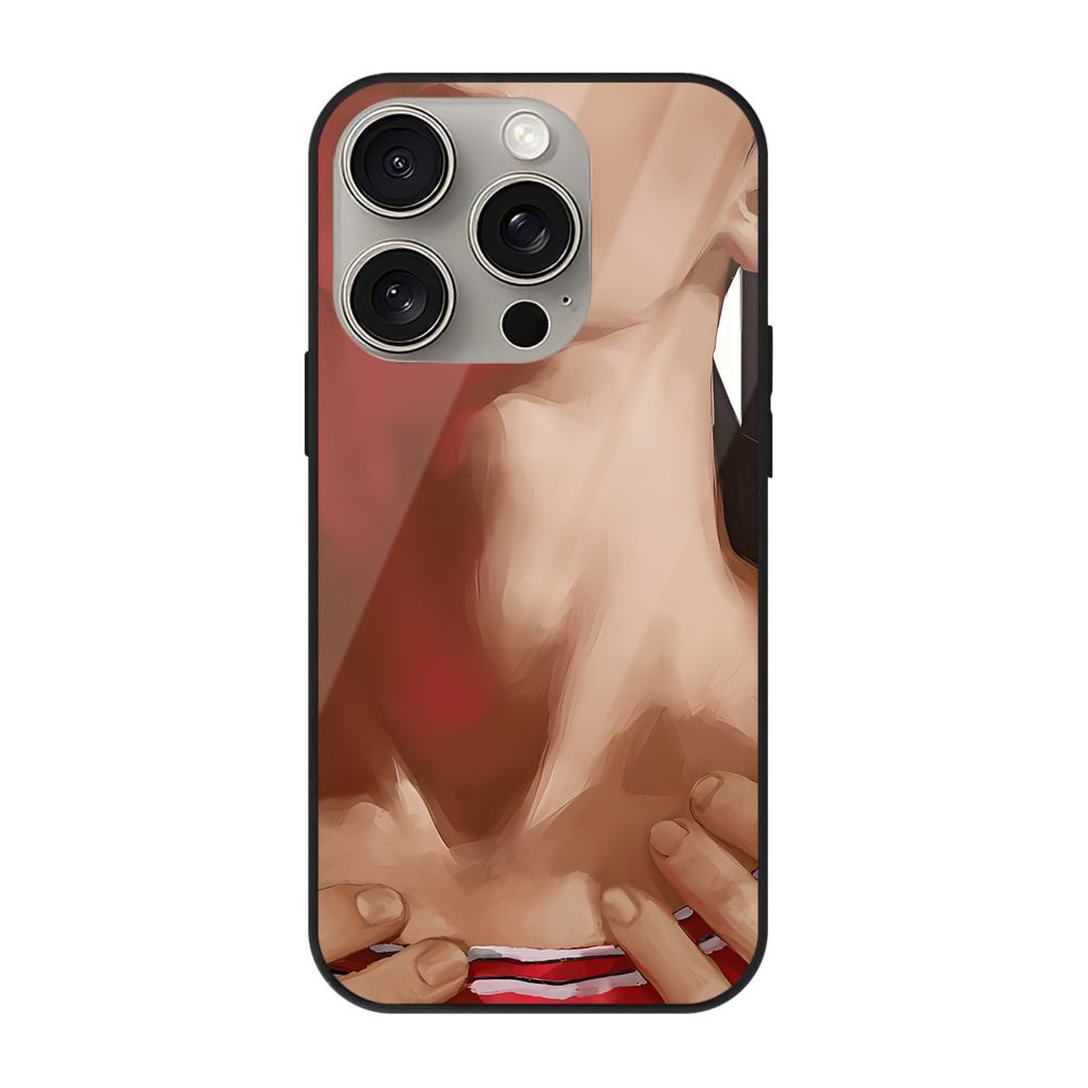 SLAM DUNK／スラムダンク 【iPhone15Pro対応】スマホケース 耐衝撃＆黄変防止 背面ガラス