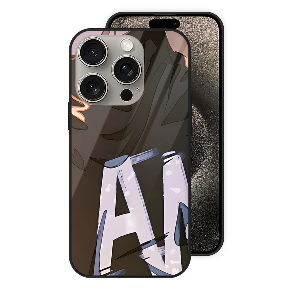 SLAM DUNK／スラムダンク 【iPhone15Pro対応】スマホケース 耐衝撃＆黄変防止 背面ガラス