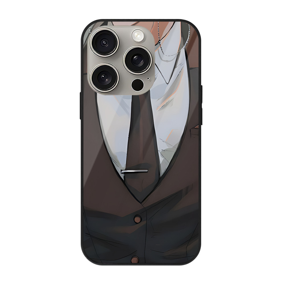 SLAM DUNK／スラムダンク 【iPhone15Pro対応】スマホケース 耐衝撃＆黄変防止 背面ガラス