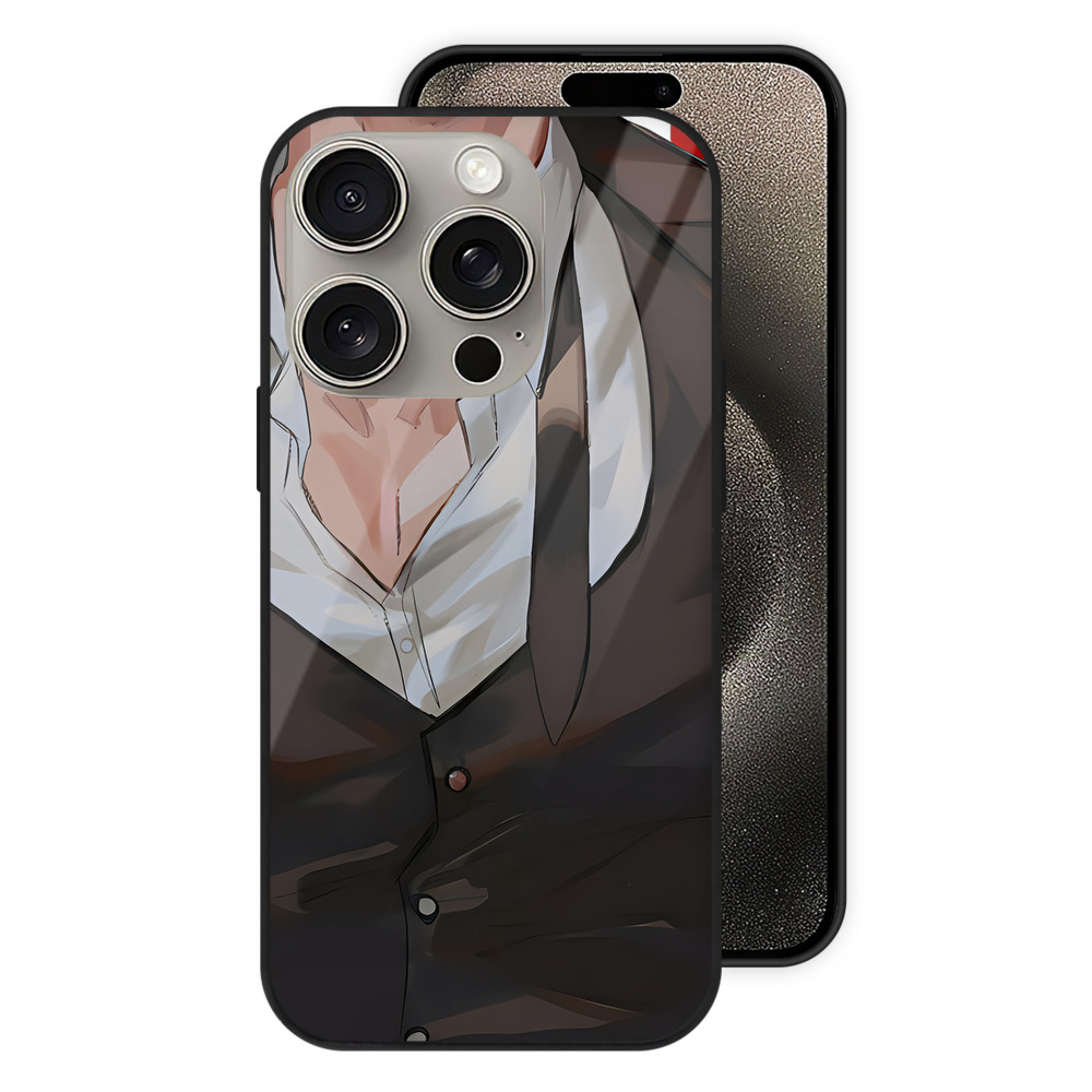 SLAM DUNK／スラムダンク 【iPhone15Pro対応】スマホケース 耐衝撃＆黄変防止 背面ガラス
