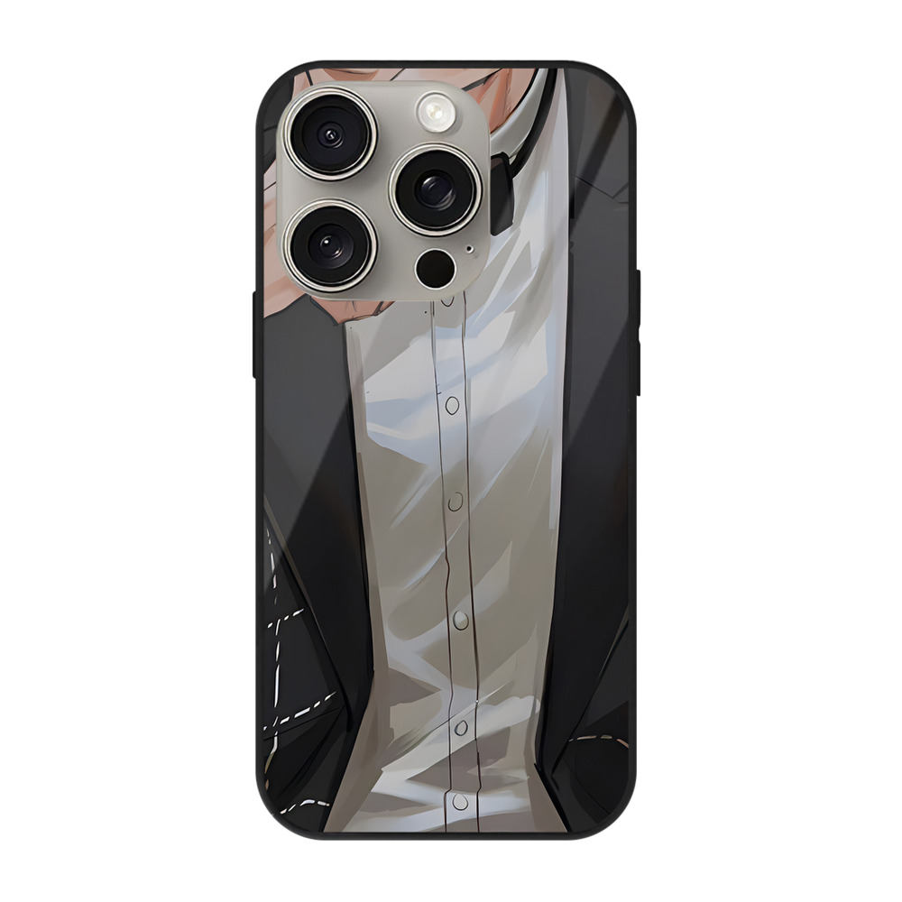 SLAM DUNK／スラムダンク 【iPhone15Pro対応】スマホケース 耐衝撃＆黄変防止 背面ガラス