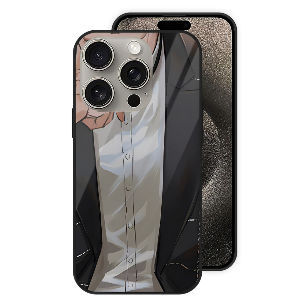 SLAM DUNK／スラムダンク 【iPhone15Pro対応】スマホケース 耐衝撃＆黄変防止 背面ガラス