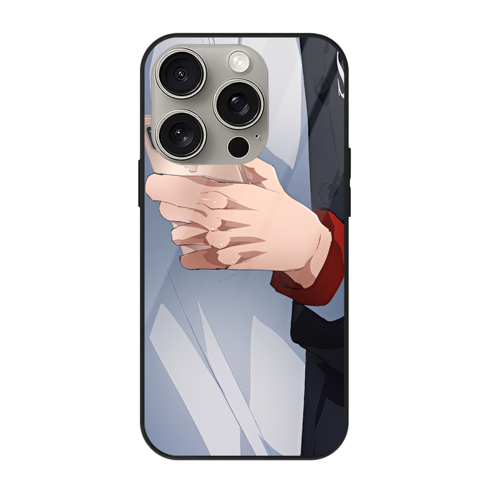 SLAM DUNK／スラムダンク 【iPhone15Pro対応】スマホケース 耐衝撃＆黄変防止 背面ガラス