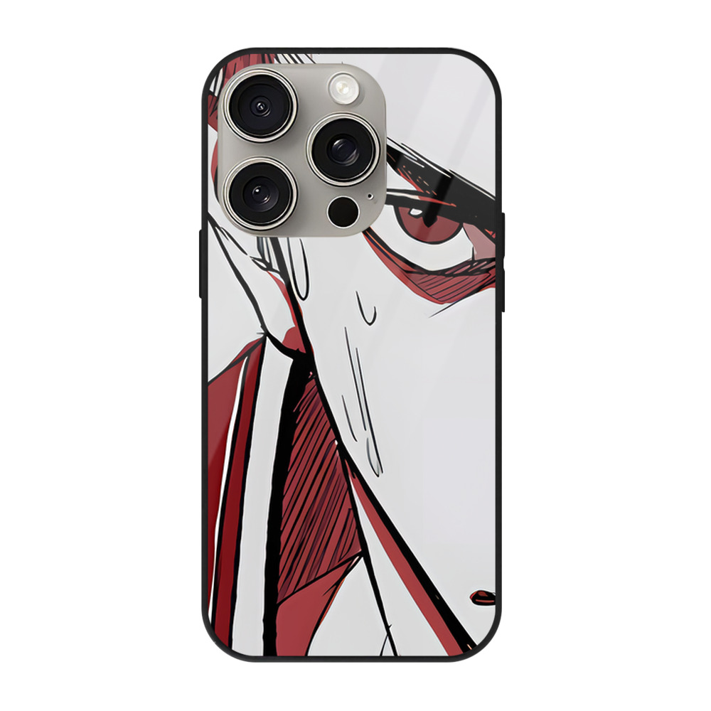 SLAM DUNK／スラムダンク 【iPhone15Pro対応】スマホケース 耐衝撃＆黄変防止 背面ガラス