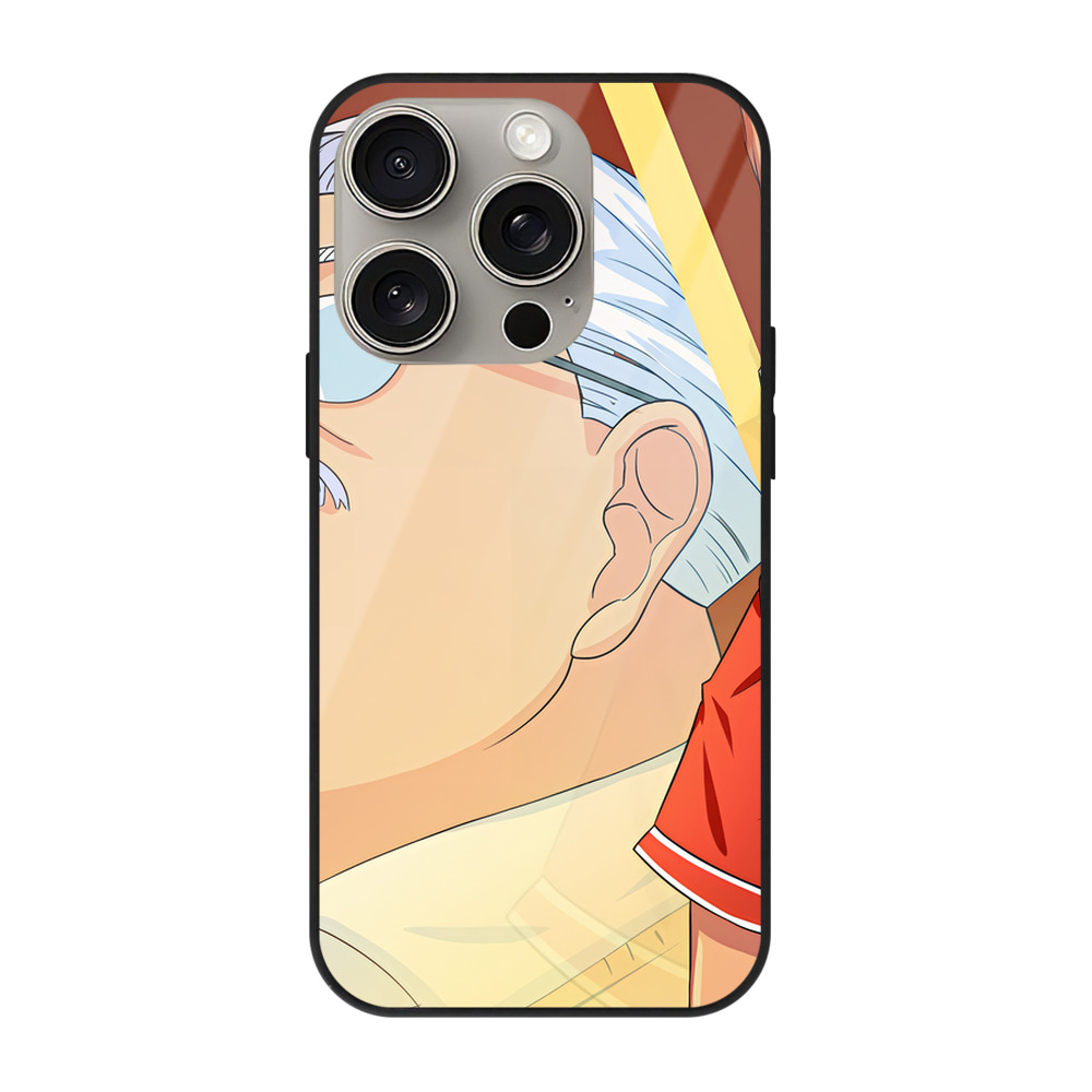 SLAM DUNK／スラムダンク 【iPhone15Pro対応】スマホケース 耐衝撃＆黄変防止 背面ガラス