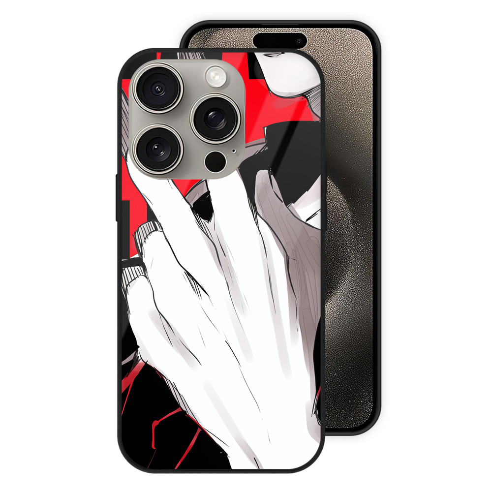 SLAM DUNK／スラムダンク 【iPhone15Pro対応】スマホケース 耐衝撃＆黄変防止 背面ガラス