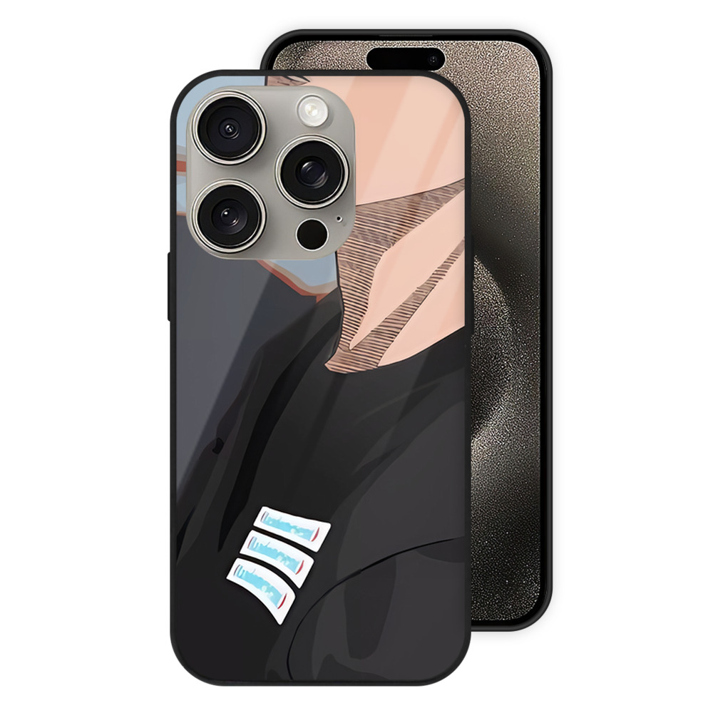 SLAM DUNK／スラムダンク 【iPhone15Pro対応】スマホケース 耐衝撃＆黄変防止 背面ガラス