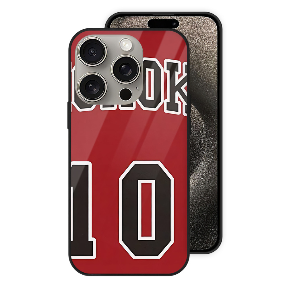（画像用） SLAM DUNK／スラムダンク 【iPhone15Pro対応】スマホケース 耐衝撃＆黄変防止 背面ガラス