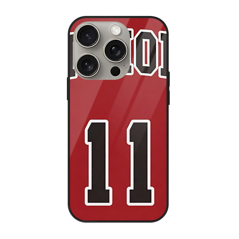 SLAM DUNK／スラムダンク 【iPhone15Pro対応】スマホケース 耐衝撃＆黄変防止 背面ガラス