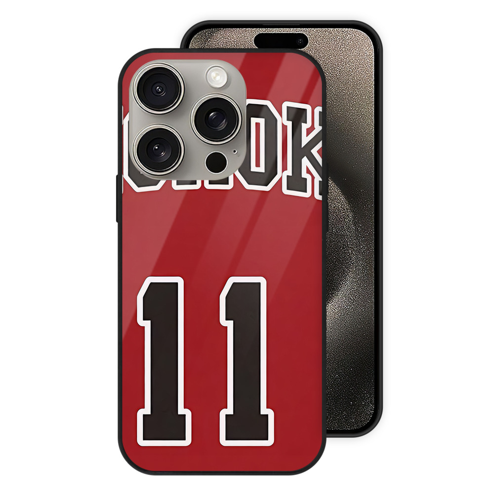 SLAM DUNK／スラムダンク 【iPhone15Pro対応】スマホケース 耐衝撃＆黄変防止 背面ガラス
