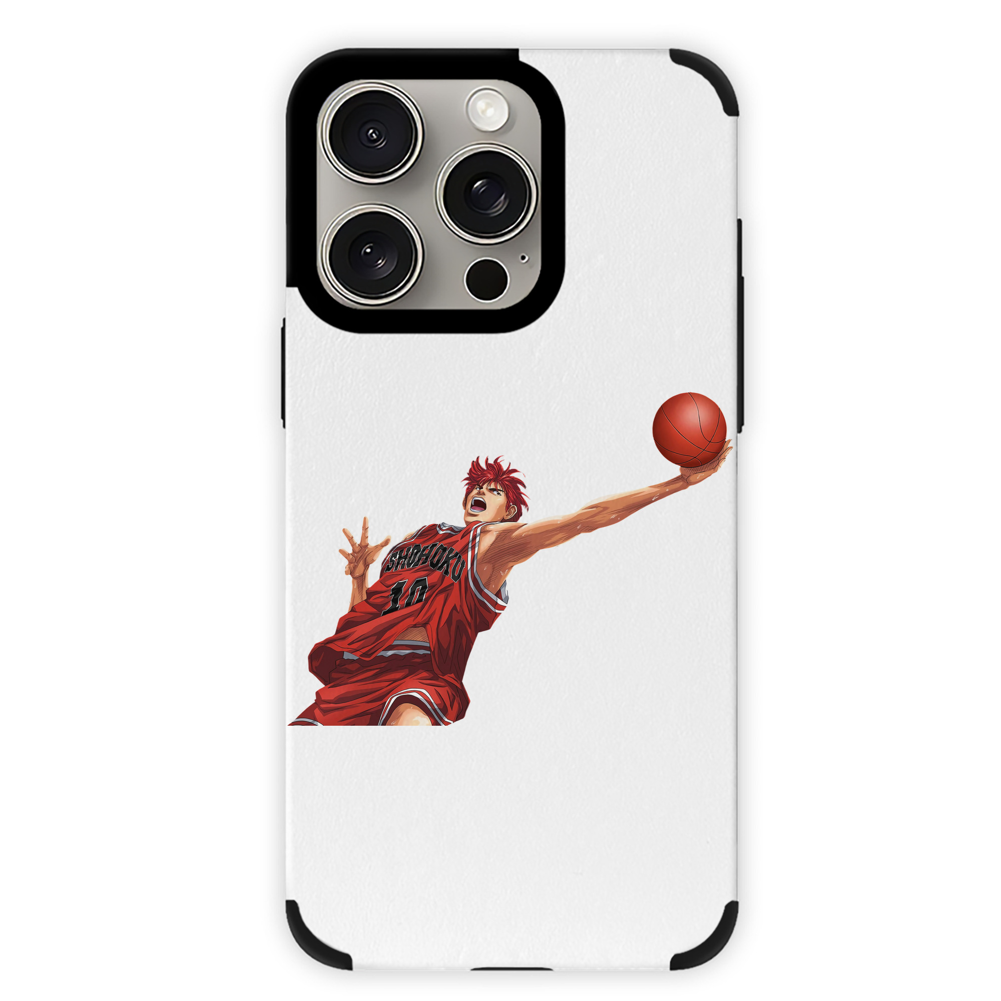 （画像用） SLAM DUNK／スラムダンク 【iPhone15ProMax対応】 PUレザー スマホケース 耐衝撃＆黄変防止