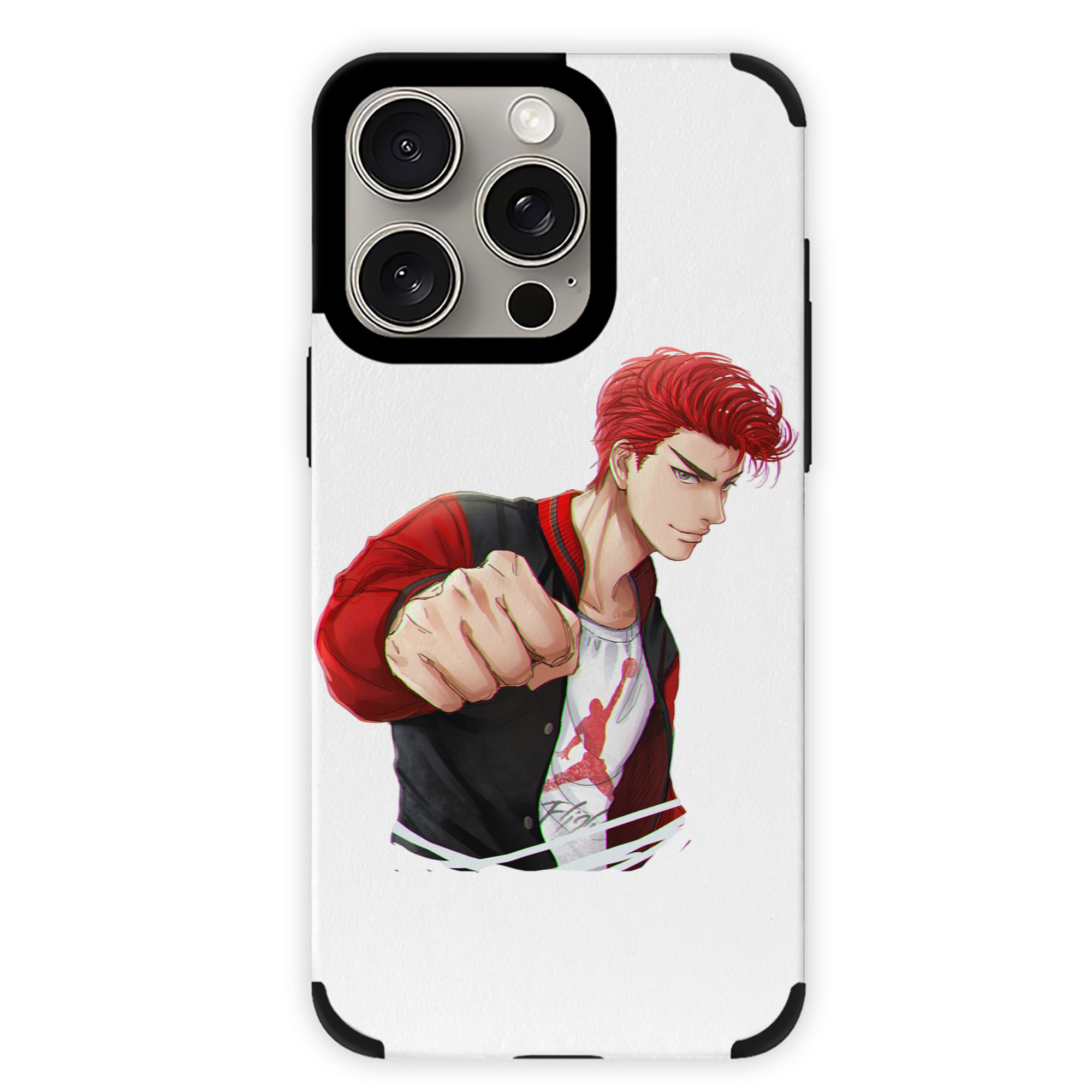 （画像用） SLAM DUNK／スラムダンク 【iPhone15ProMax対応】 PUレザー スマホケース 耐衝撃＆黄変防止