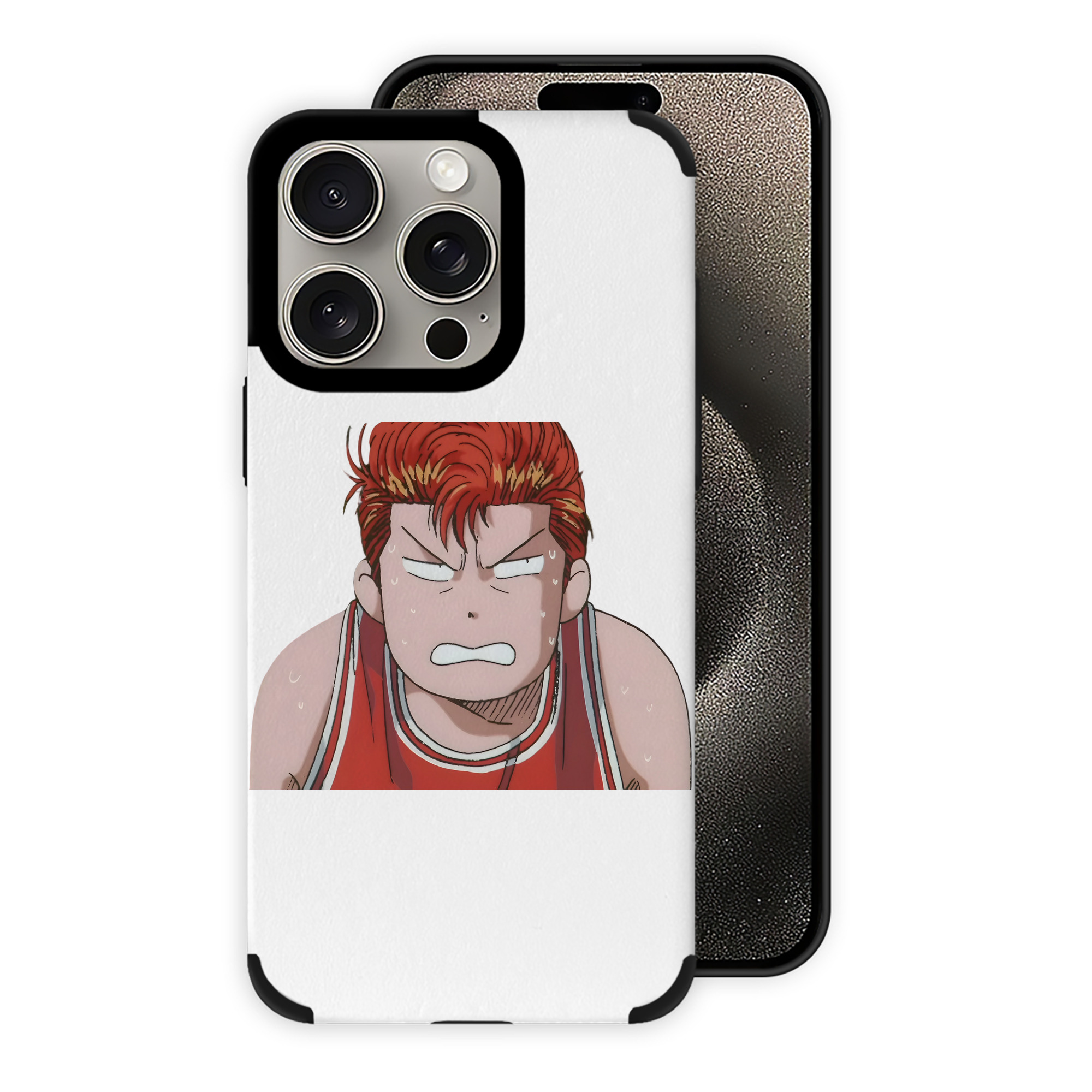 （画像用） SLAM DUNK／スラムダンク 【iPhone15ProMax対応】 PUレザー スマホケース 耐衝撃＆黄変防止