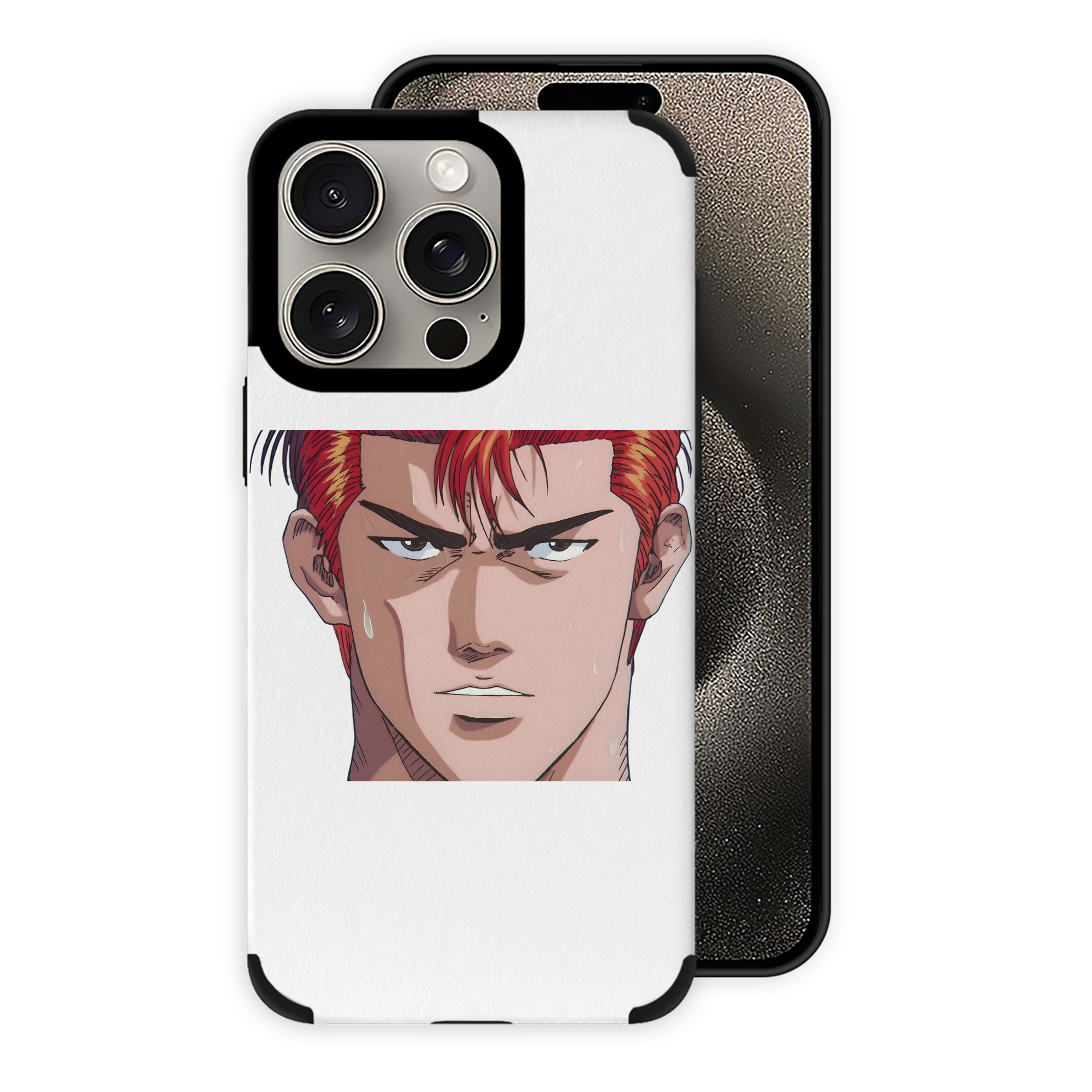 （画像用） SLAM DUNK／スラムダンク 【iPhone15ProMax対応】 PUレザー スマホケース 耐衝撃＆黄変防止