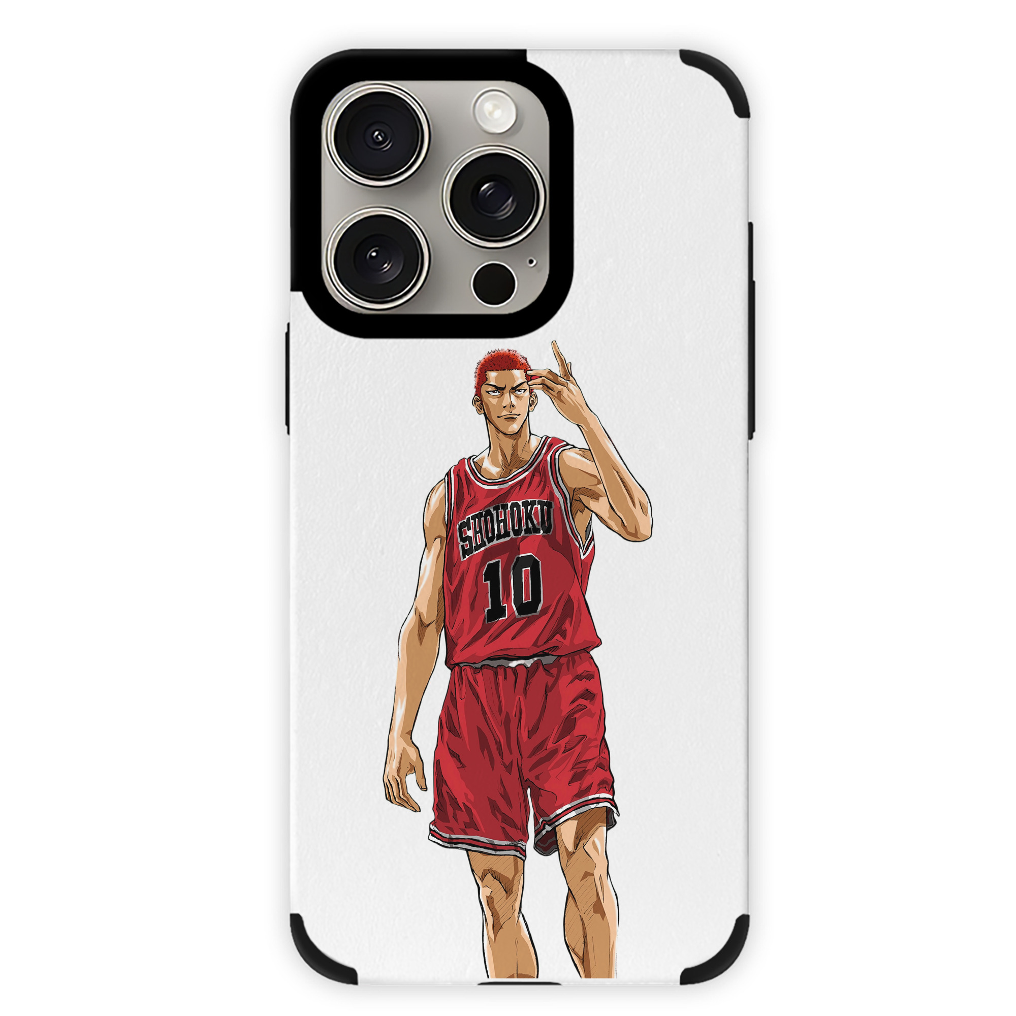 （画像用） SLAM DUNK／スラムダンク 【iPhone15ProMax対応】 PUレザー スマホケース 耐衝撃＆黄変防止