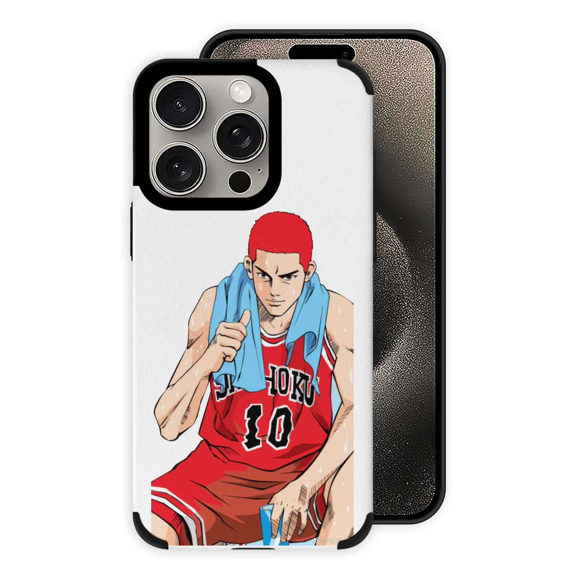 （画像用） SLAM DUNK／スラムダンク 【iPhone15ProMax対応】 PUレザー スマホケース 耐衝撃＆黄変防止